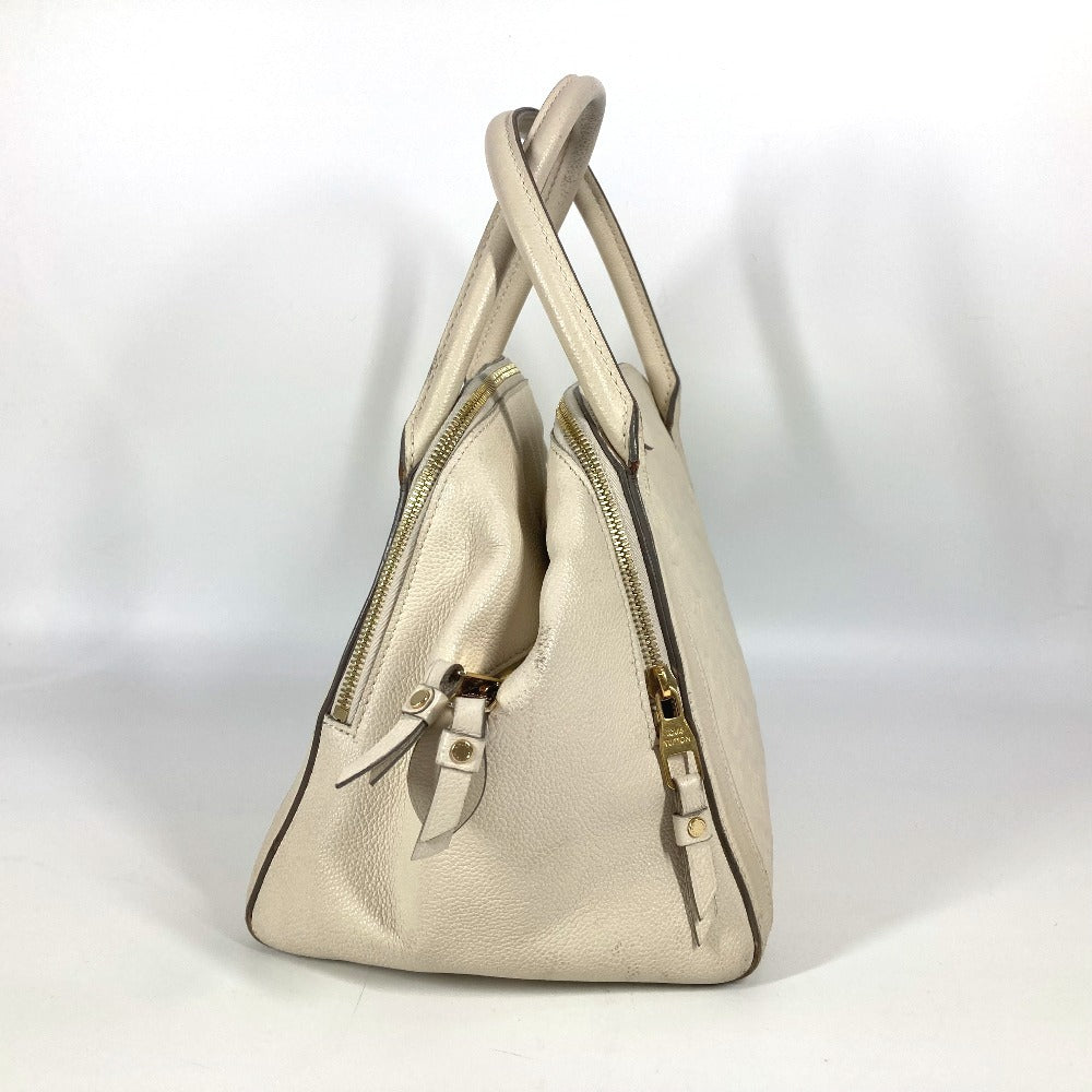 LOUIS VUITTON Handbag Monogram Ann Platt Leather white Monogram Ann Platt Male MM Women