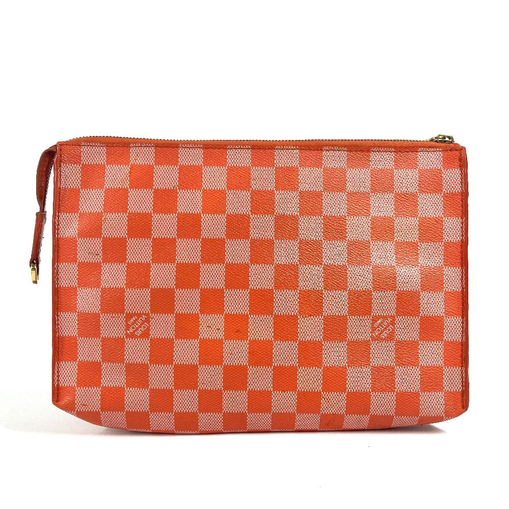 LOUIS VUITTON Shoulder Bag Damier canvas Orange Damier color module Women