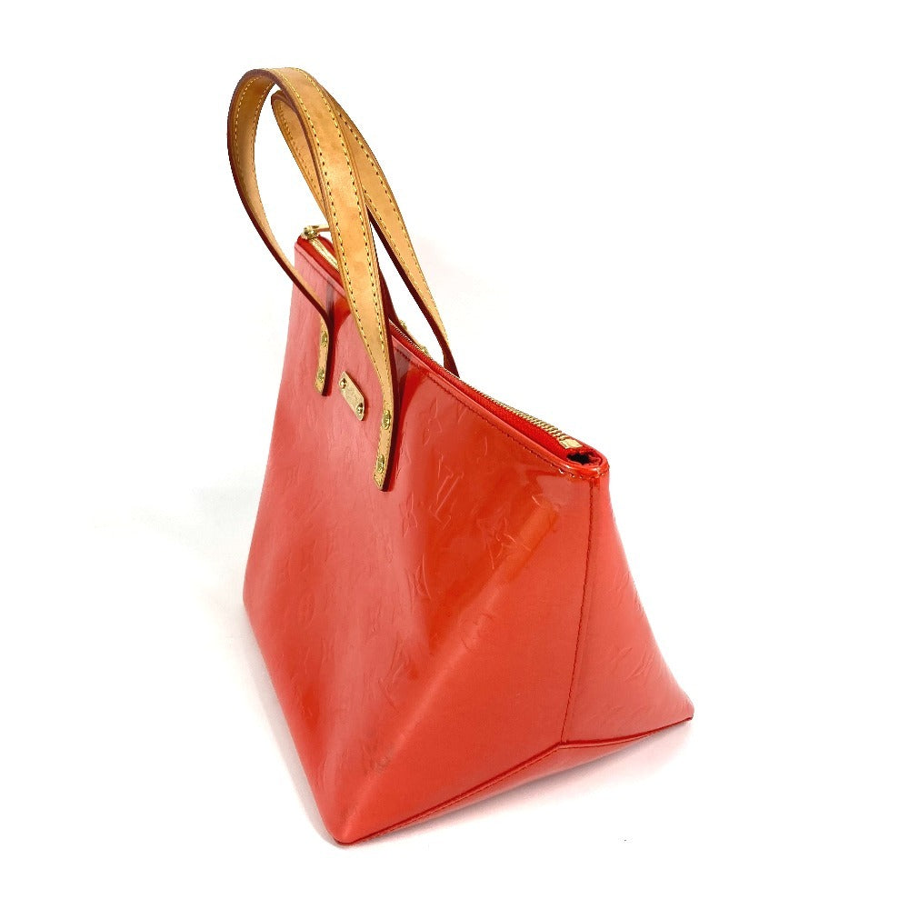LOUIS VUITTON Tote Bag Monogram Vernis Orange Monogram Vernis Bellevue PM