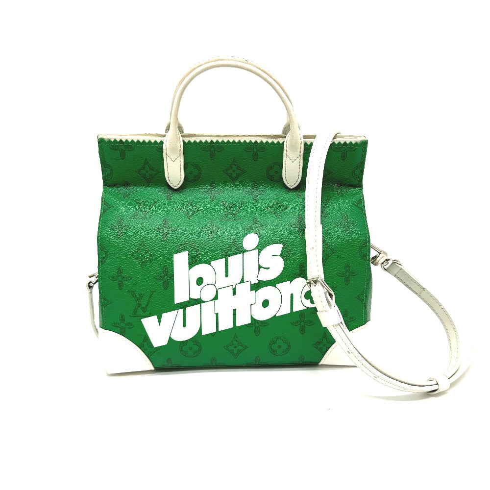 LOUIS VUITTON Handbag Monogram canvas green Everyday LV Liter