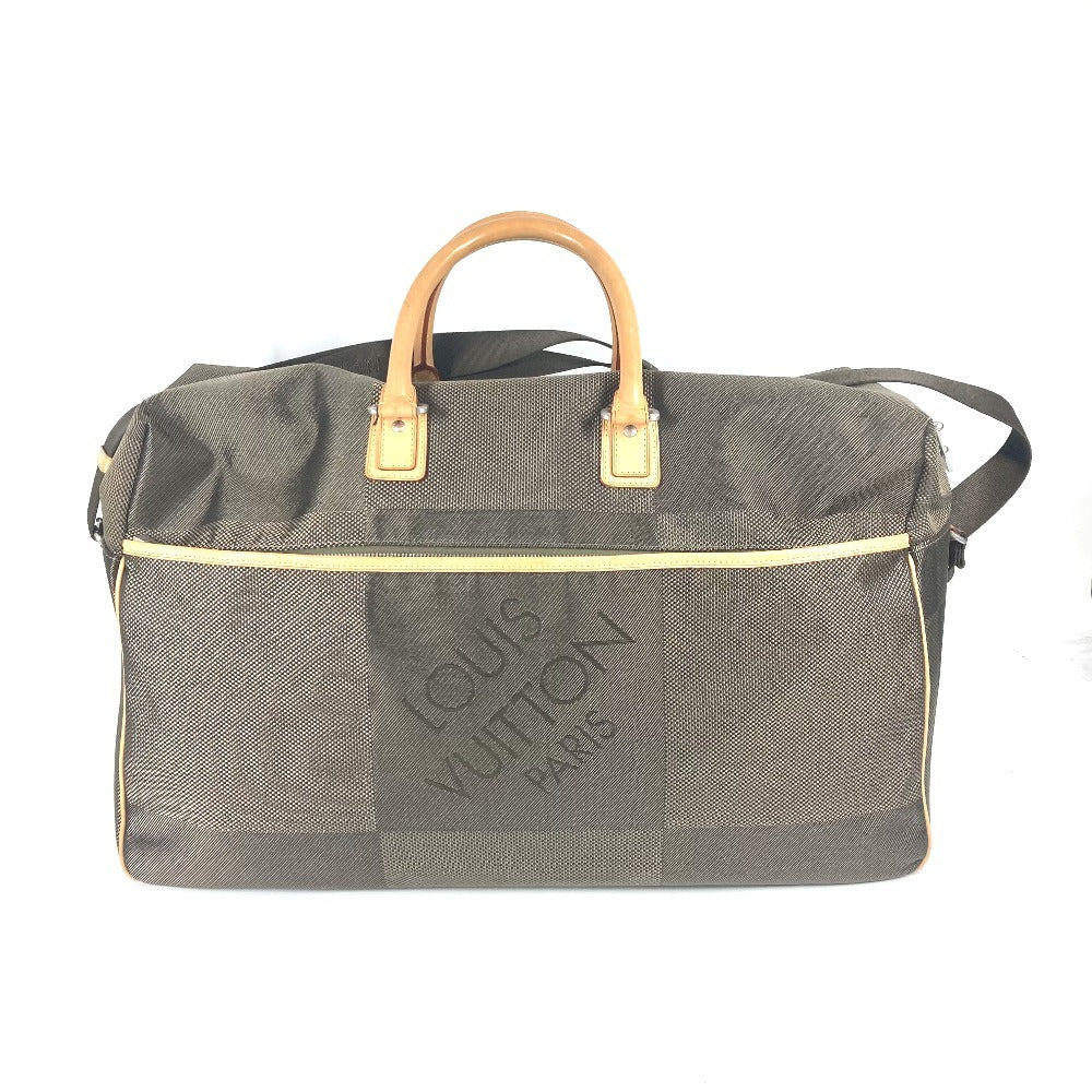 LOUIS VUITTON Boston Duffel bag Damier Jean Canvas khaki Damier Jean Suvlan