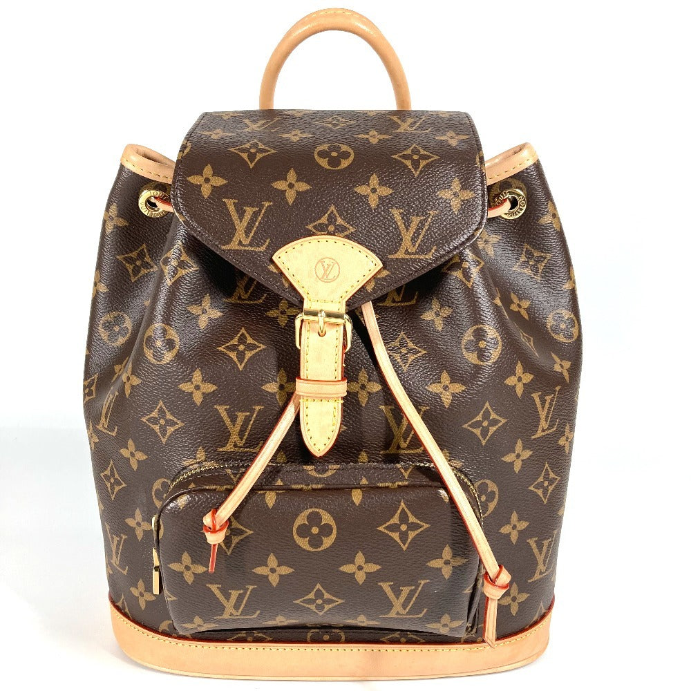 LOUIS VUITTON Backpack Monogram canvas Brown Monogram Montsouris PM MontsourisPM