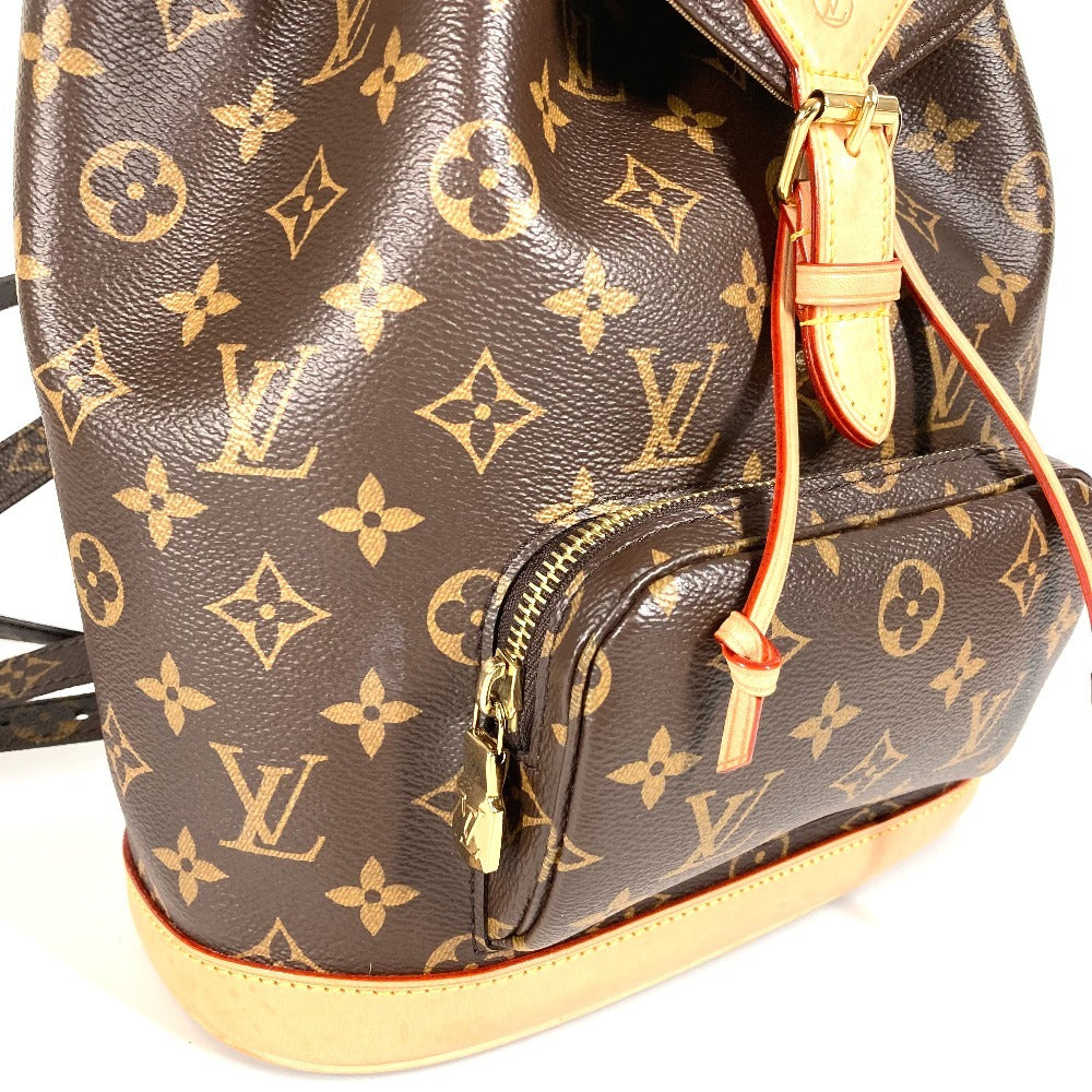 LOUIS VUITTON Backpack Monogram canvas Brown Monogram Montsouris PM MontsourisPM