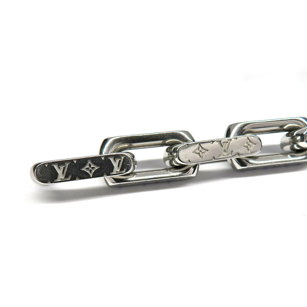 Louis vuitton Chain Bracelet Monogram M00308 M Size Metal Jewelry Accessories