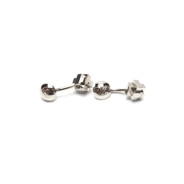 LOUIS VUITTON cuffs steel Silver cuffs mens