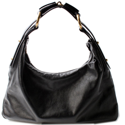 Gucci Horsebit Leather Hobo Bag