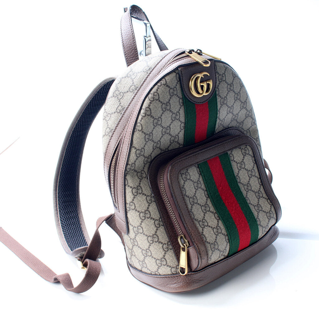 Gucci 547965 GG Supreme Ophidia Backpack Bag