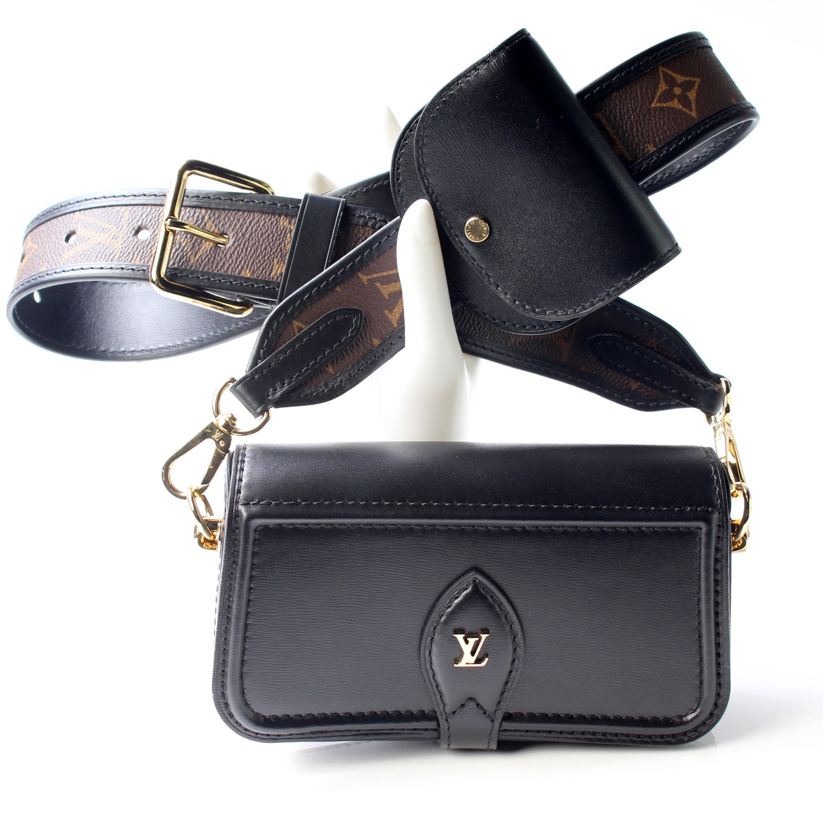 Louis Vuitton Officier Pouch Leather