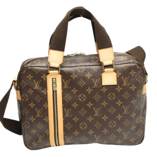 LOUIS VUITTON Shoulder Bag Monogram canvas Brown Travel bag Monogram Sac Bosphore mens(Unisex)