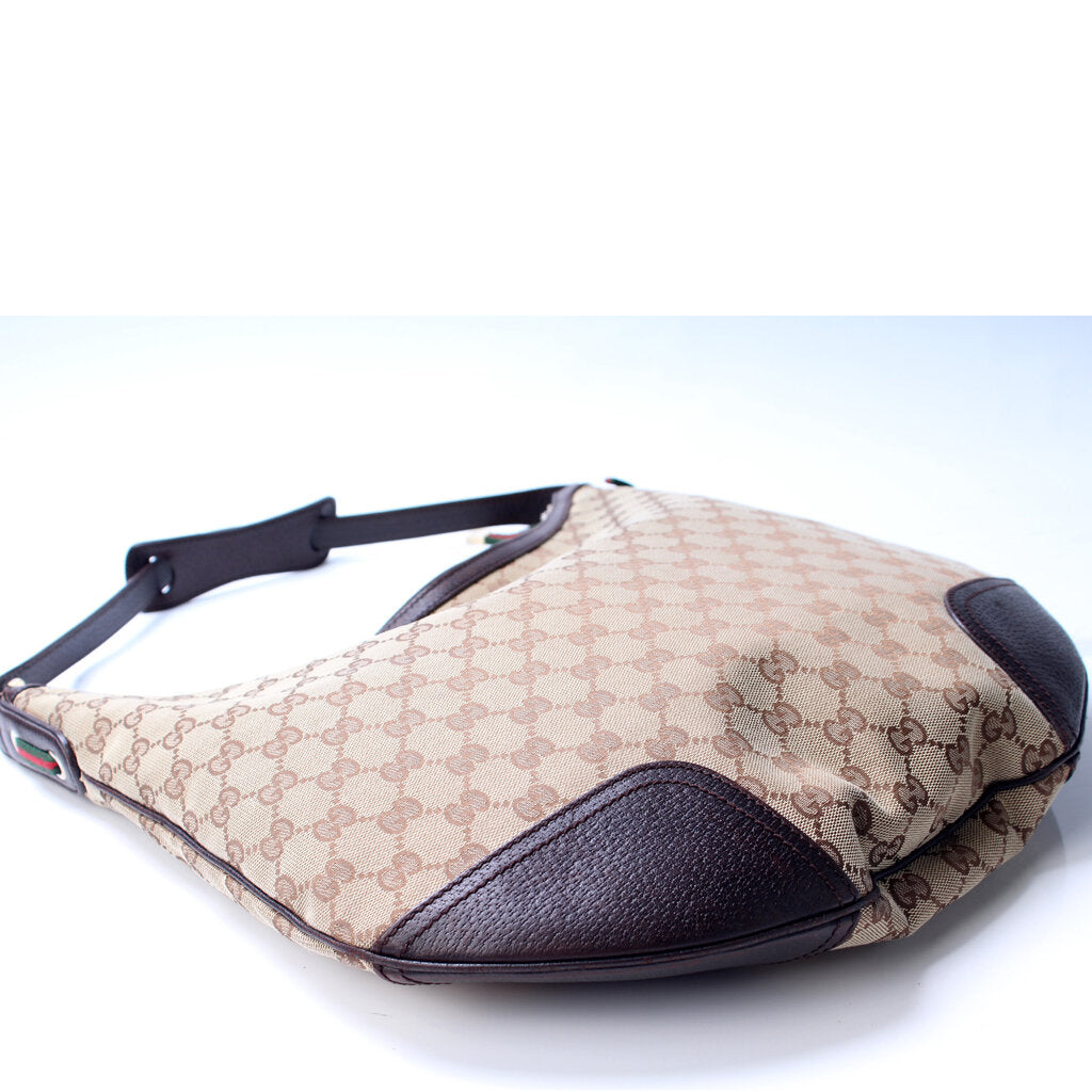 Gucci 162882 Monogram Princy Hobo Bag