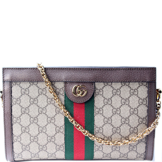 Gucci 503877 GG Supreme Ophidia Small Chain Bag
