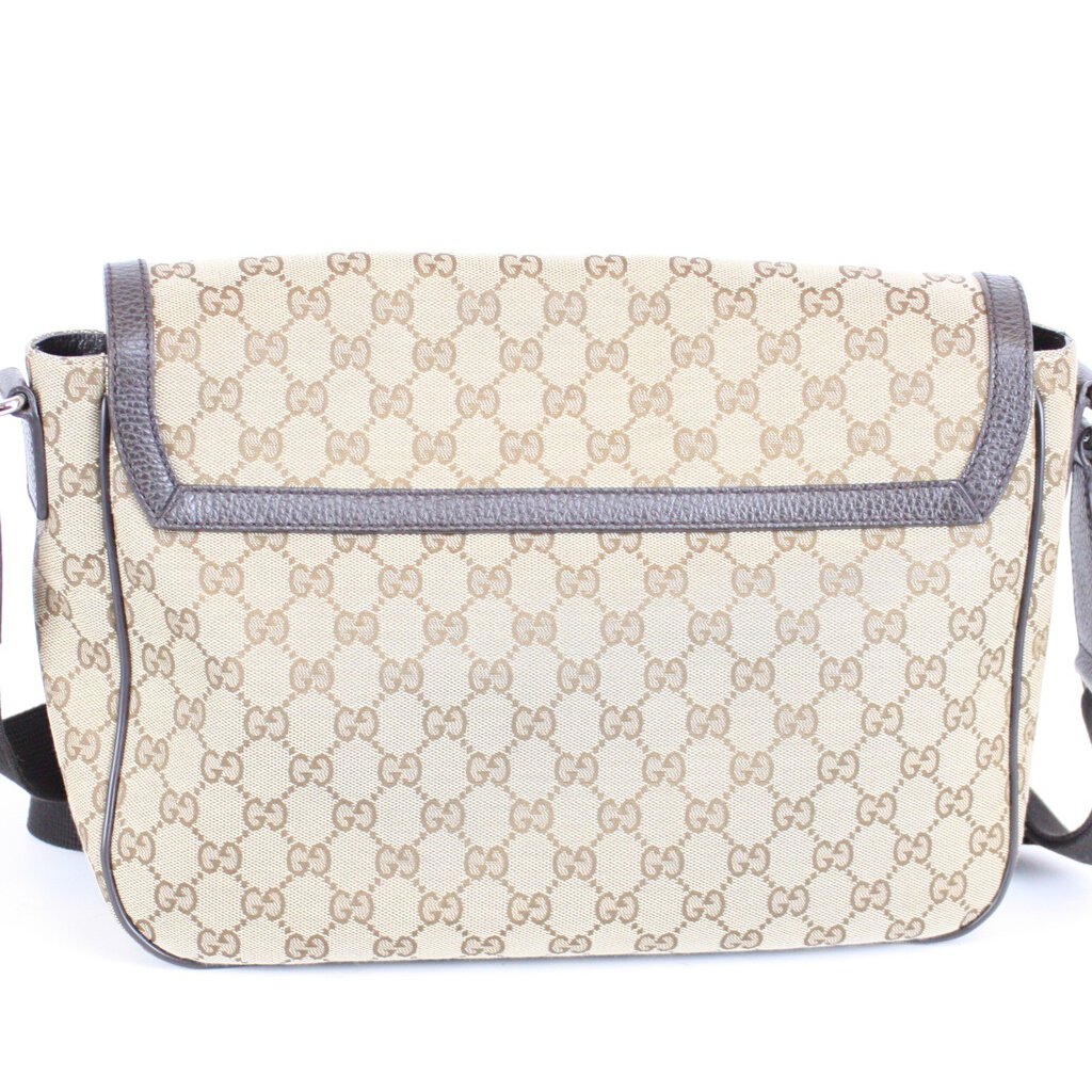 Gucci 449171 GG Canvas Messenger Bag