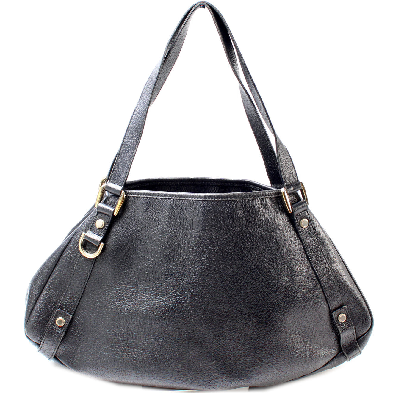 Gucci 130736 Abbey Leather Tote Medium Bag