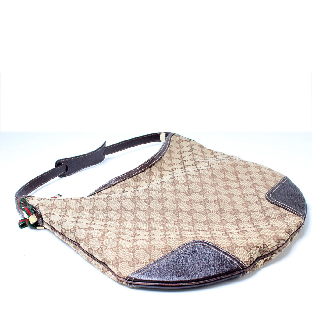 Gucci 162882 Monogram Princy Hobo Bag