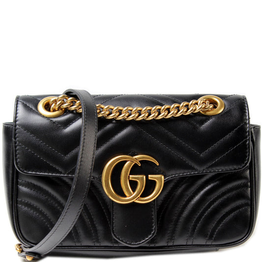 Gucci Marmont Shoulder Mini Flap Bag