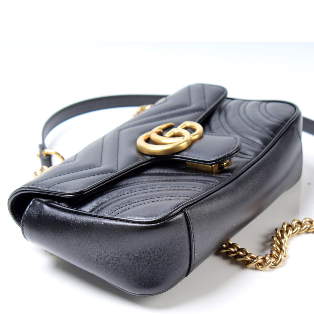 Gucci Marmont Shoulder Mini Flap Bag