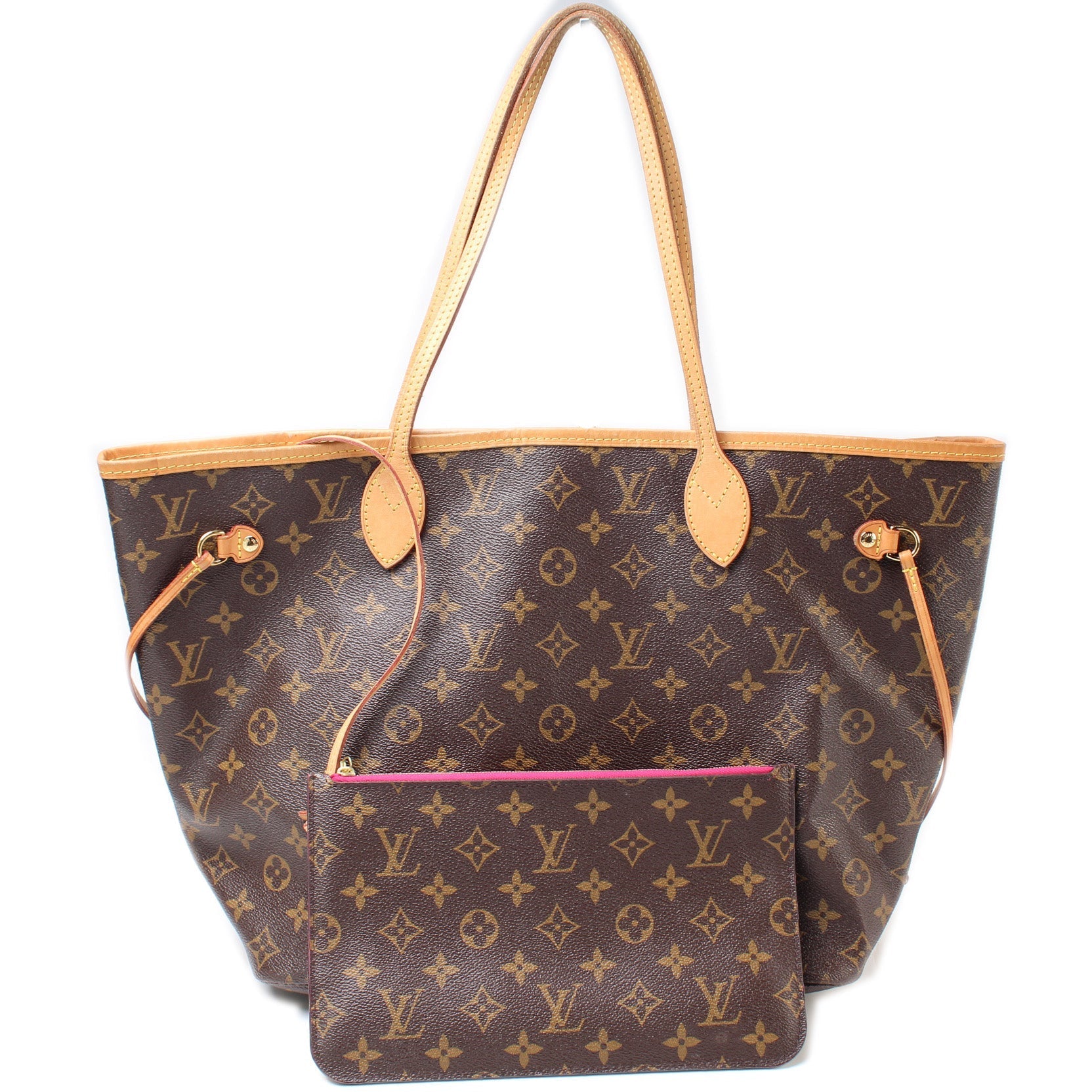 Louis Vuitton Neverfull MM Monogram with Wallet