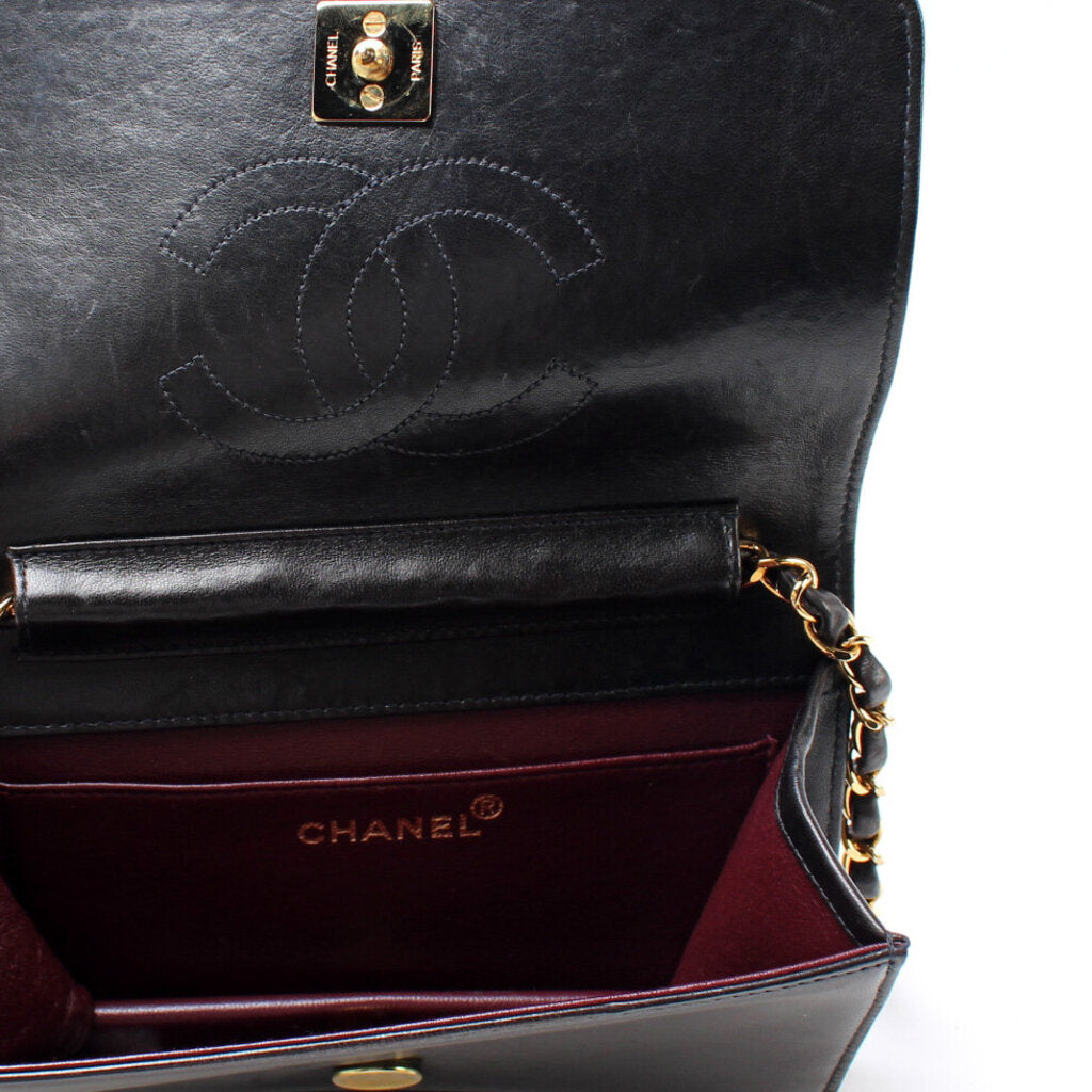 Chanel Quilted Lamb Flap 5M Bag