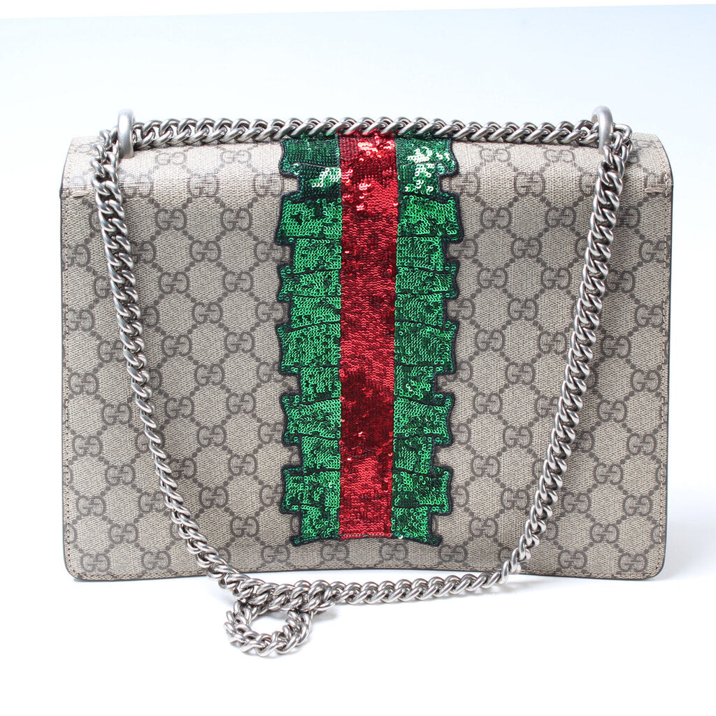 Gucci 400235 Dionysus Medium Embroidered Sequin Bag