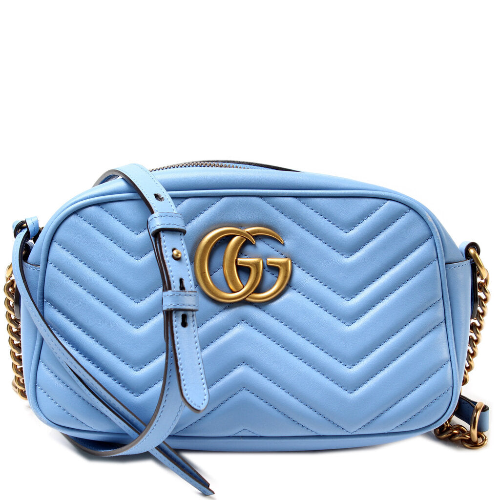 Gucci 447632 Marmont Small Leather Camera Bag