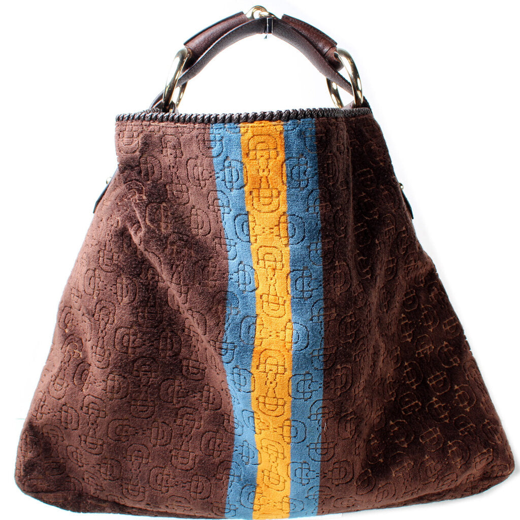 Gucci 114900 Horsebit Hobo Bag