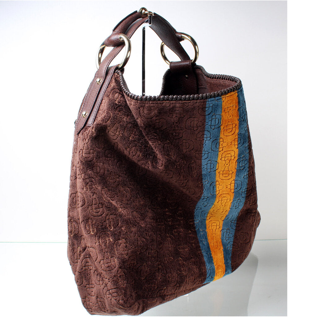Gucci 114900 Horsebit Hobo Bag