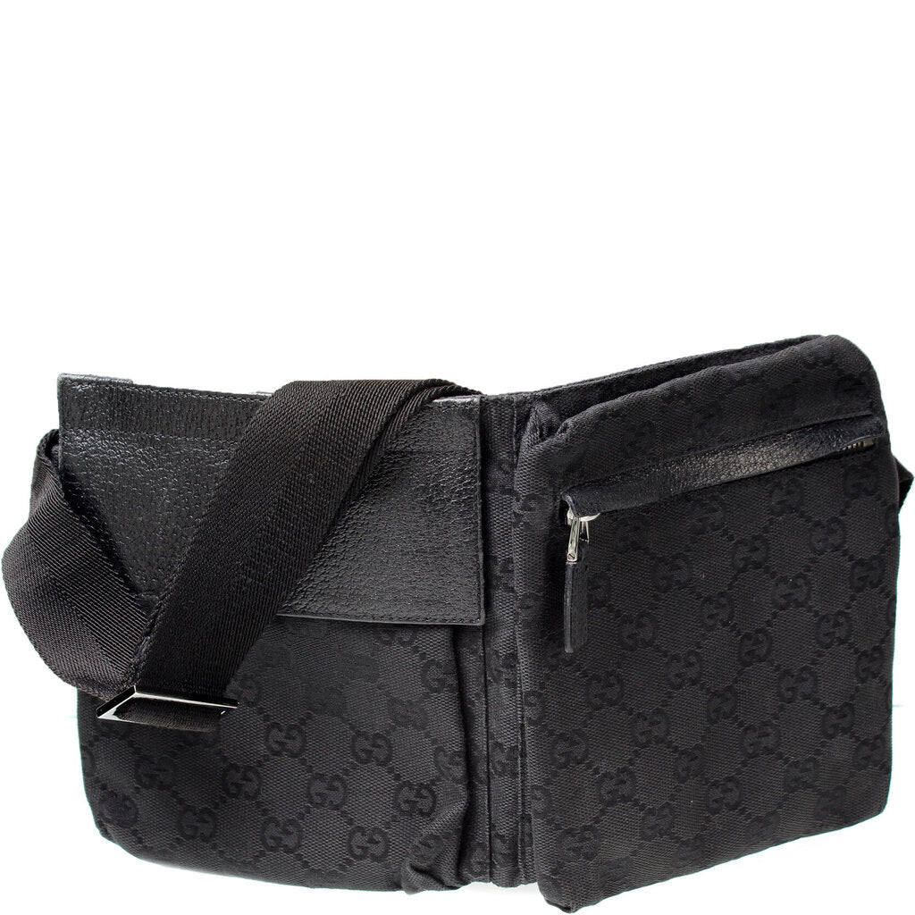 Gucci 28566 Waist Canvas Bag