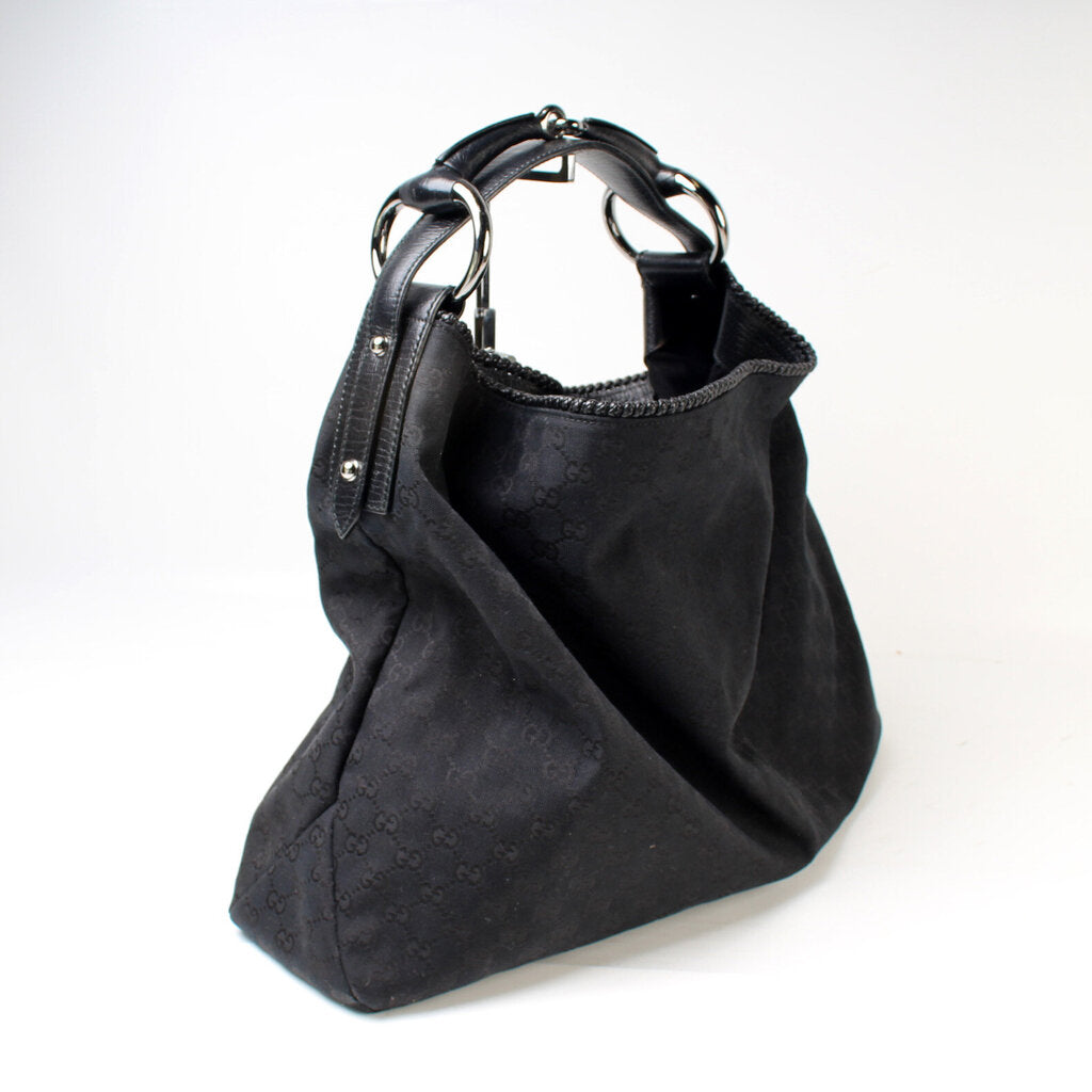 Gucci 114900 Horsebit Hobo Bag