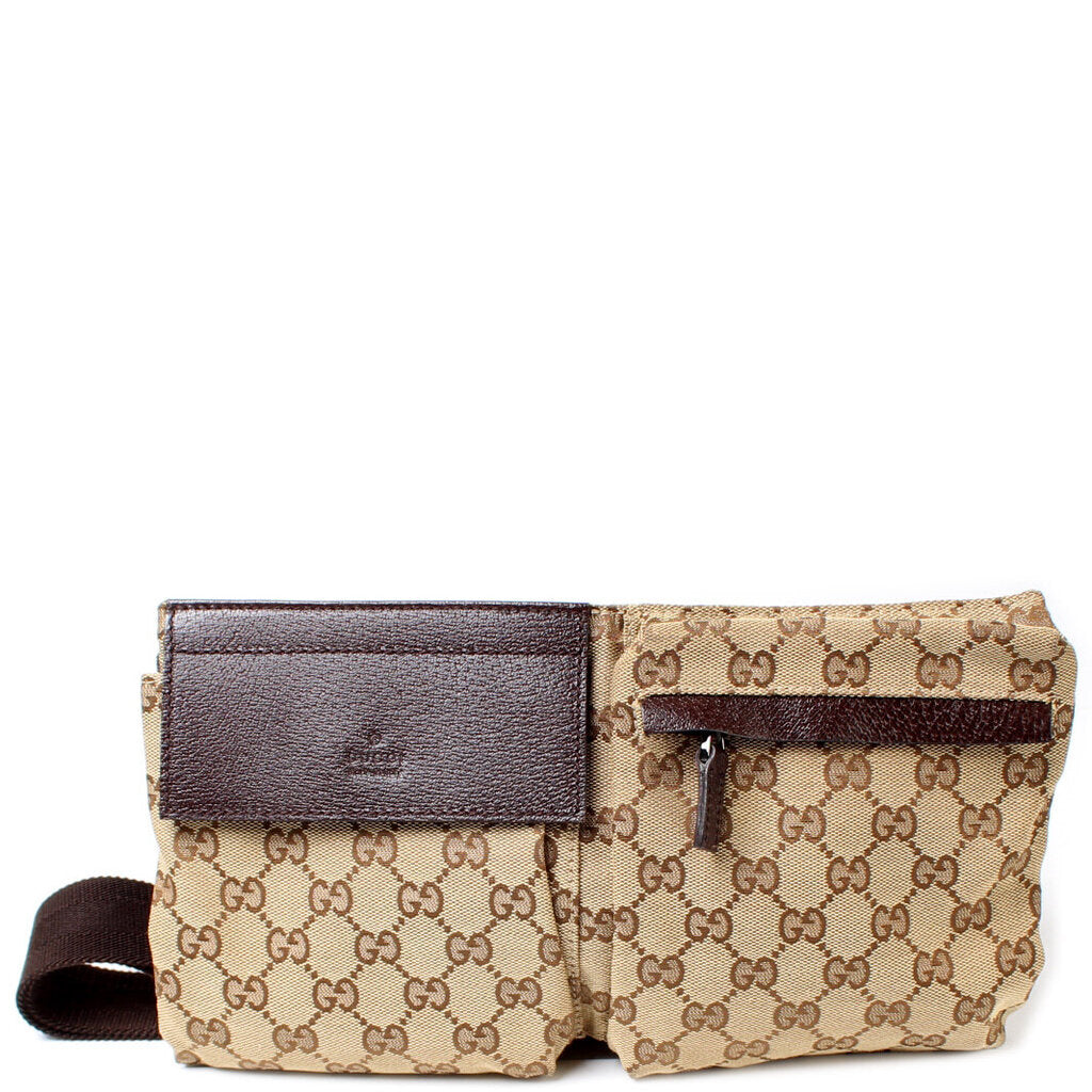 Gucci 28566 Waist Canvas Bag