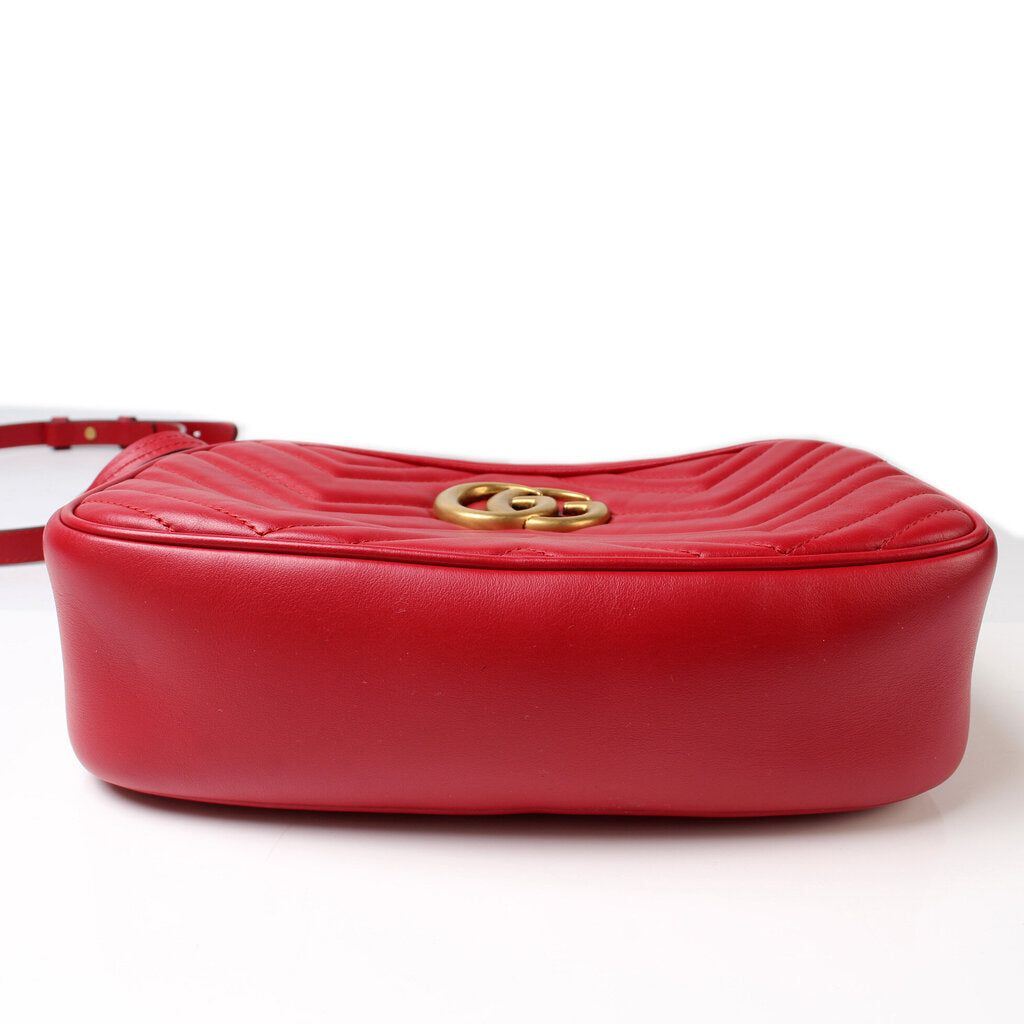 Gucci 447632 Marmont Small Leather Camera Bag