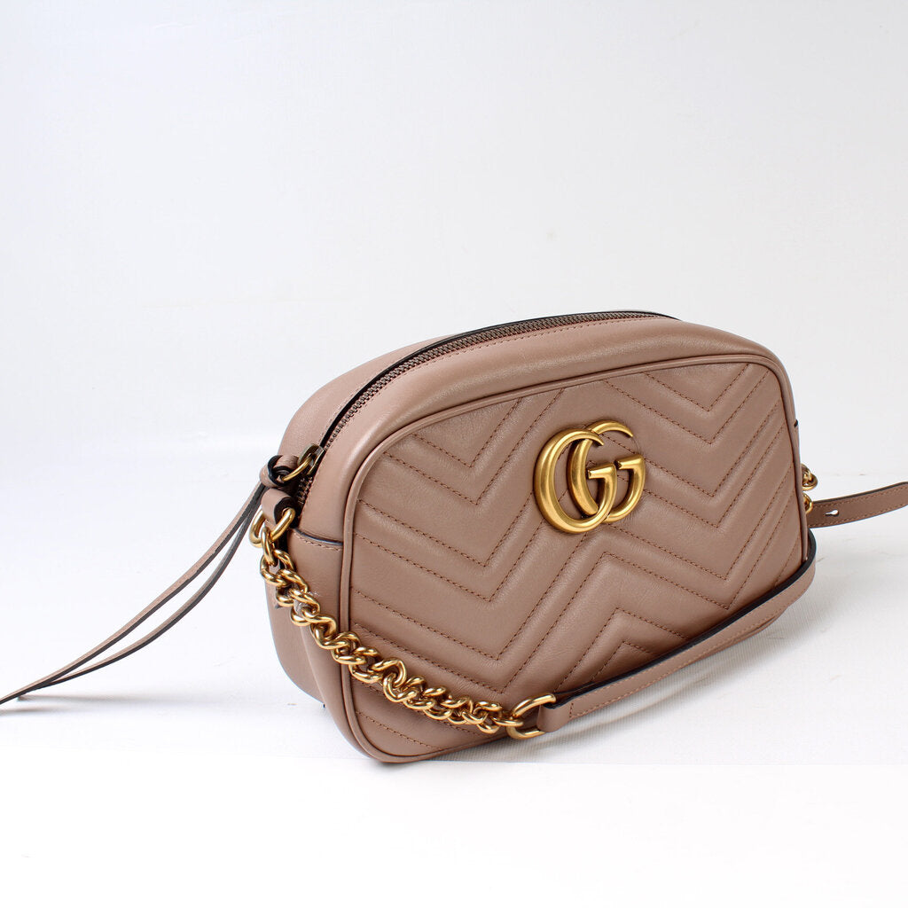 Gucci 447632 Marmont Small Leather Camera Bag