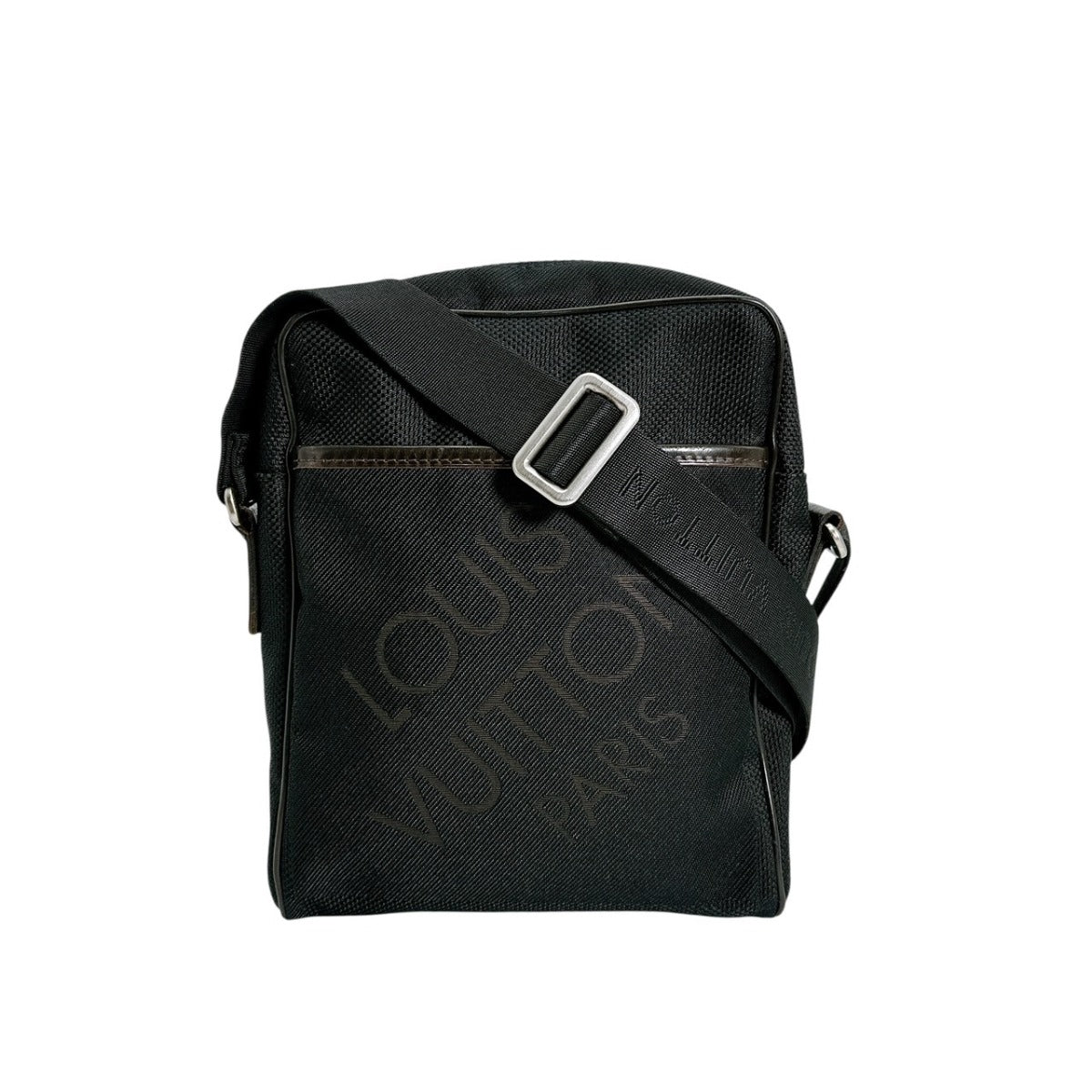 LOUIS VUITTON Shoulder Bag Damier Jean Canvas black Damier Geant Citadan NM Noir