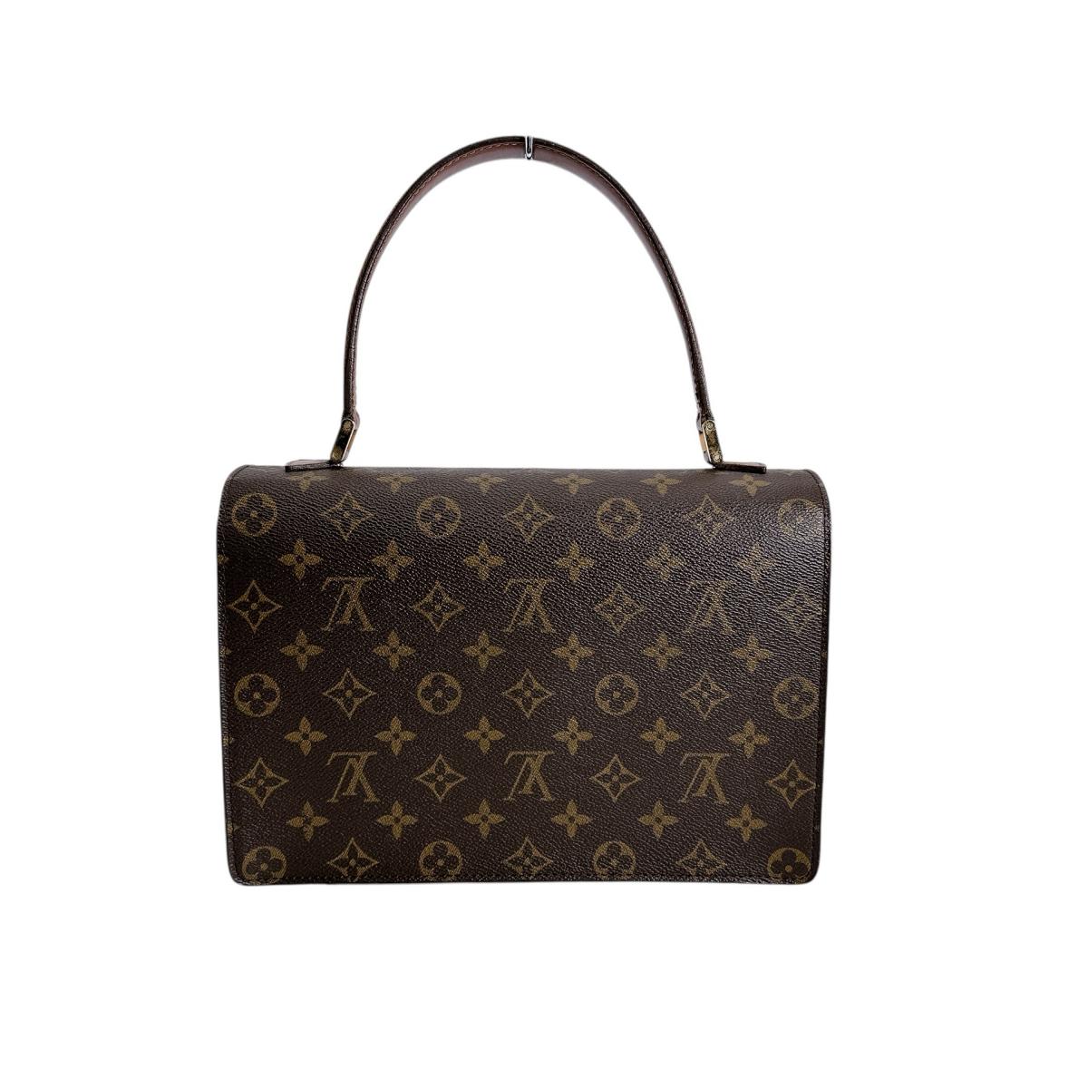 LOUIS VUITTON Handbag Monogram canvas Brown Monogram Concorde