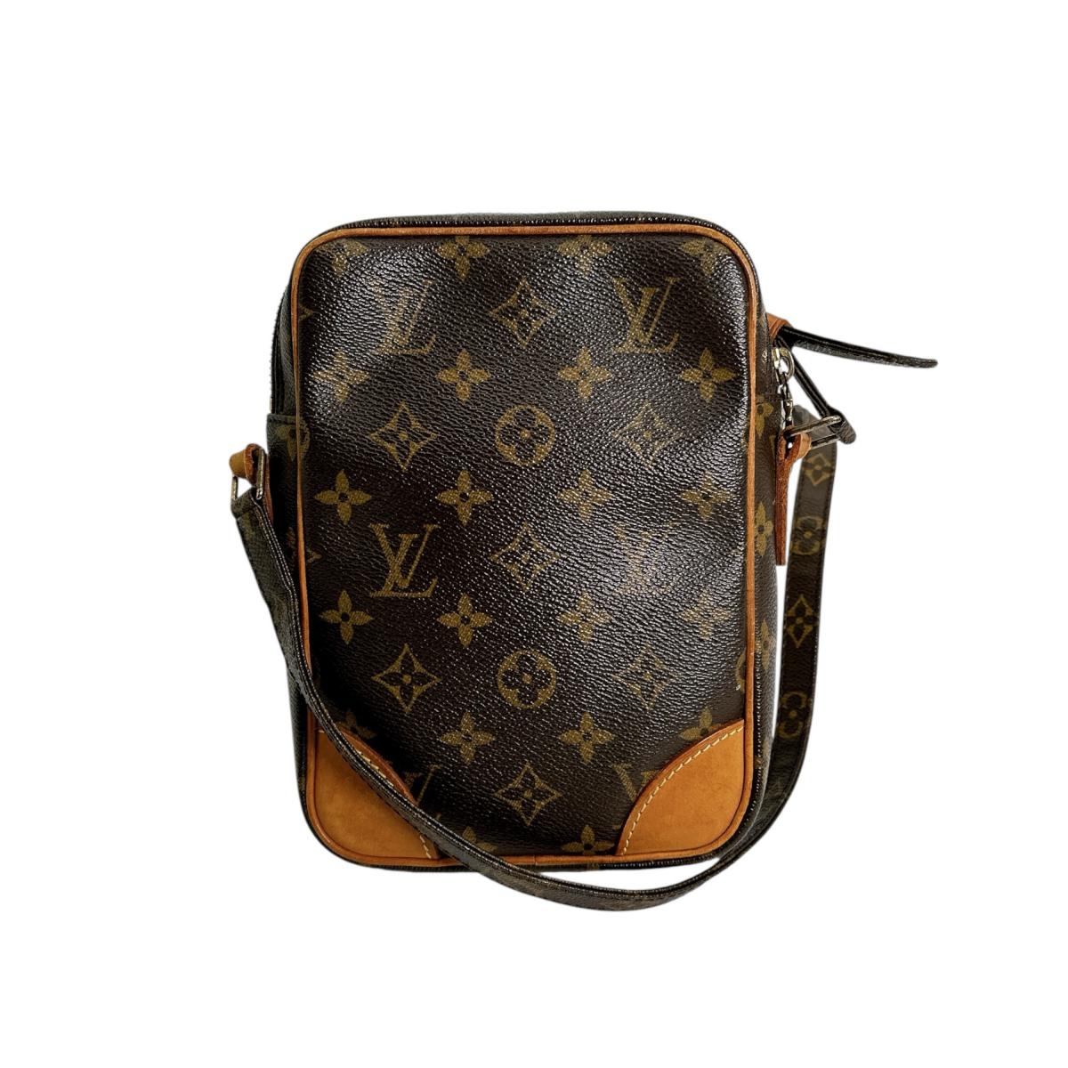 LOUIS VUITTON Shoulder Bag Monogram canvas Brown Monogram Danube