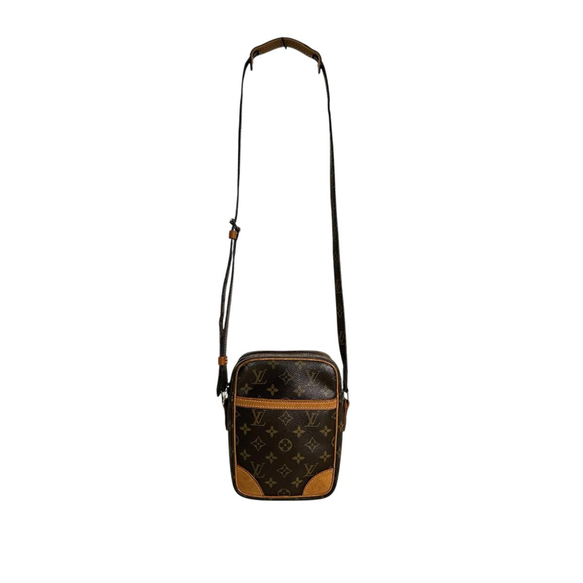 LOUIS VUITTON Shoulder Bag Monogram canvas Brown Monogram Danube