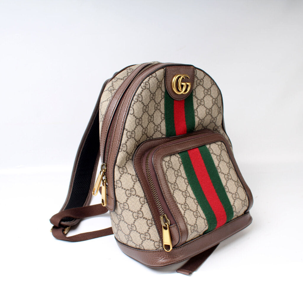 Gucci 547965 GG Supreme Ophidia Backpack Bag