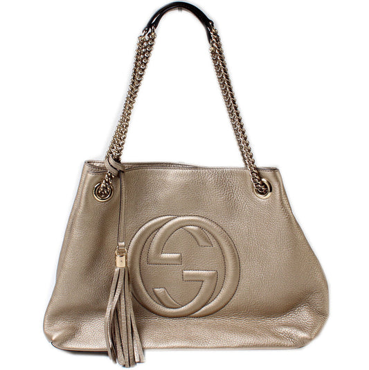 Gucci 308982 Soho Leather Shoulder Medium Bag