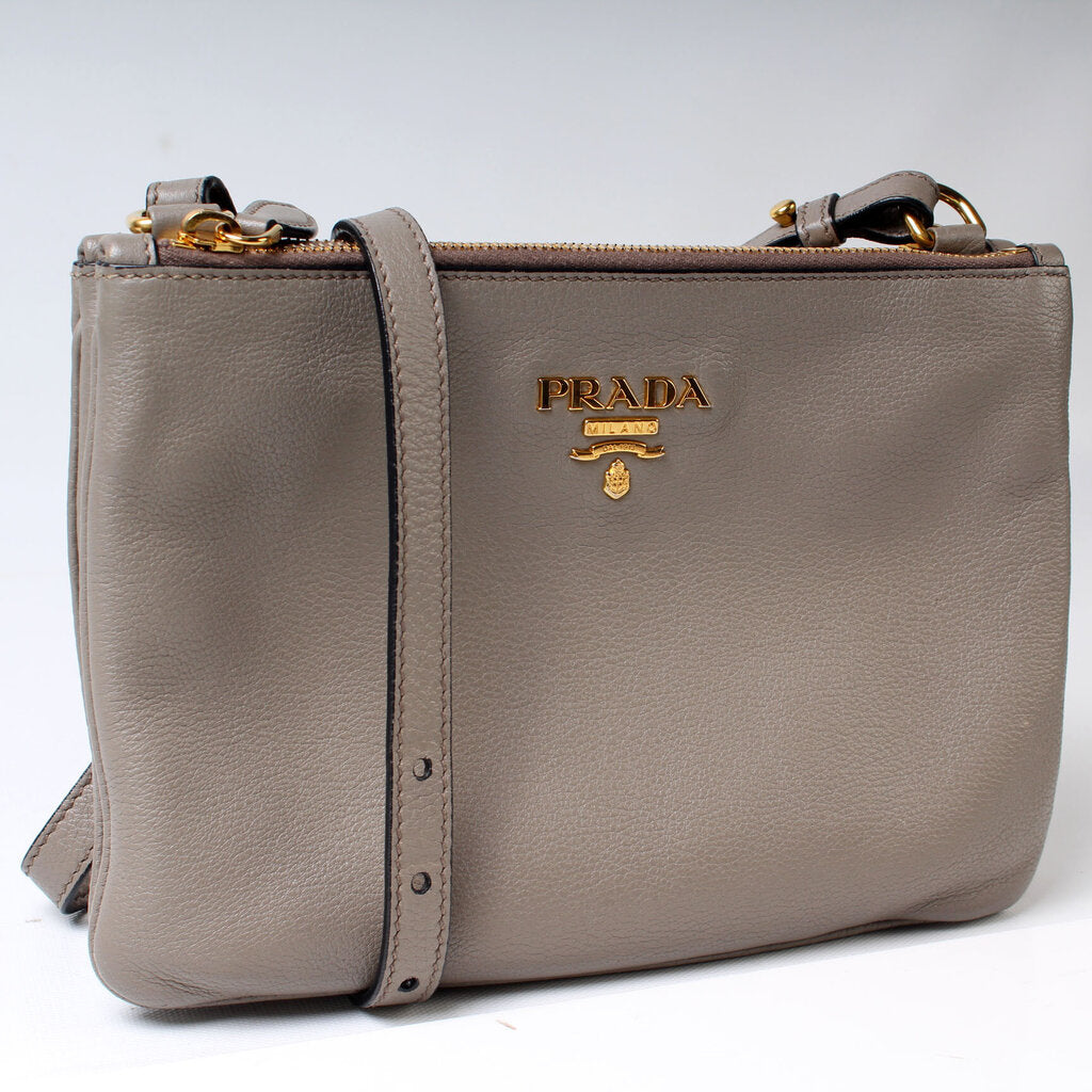 Prada Vitello Phenix Crossbody Bag