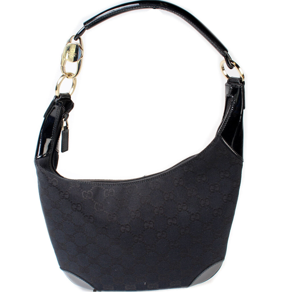 Gucci 001-4158 GG Canvas Hobo Bag