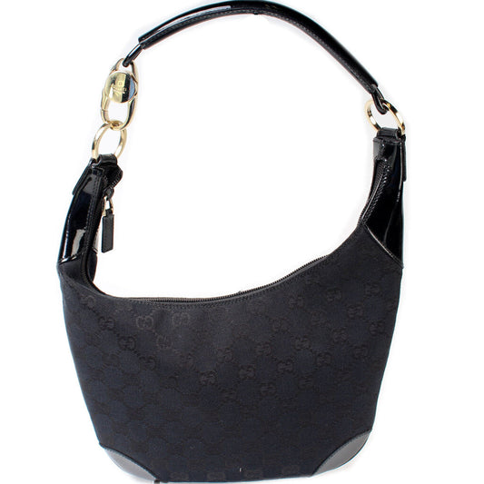 Gucci 001-4158 GG Canvas Hobo Bag