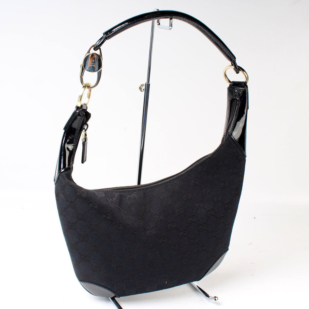 Gucci 001-4158 GG Canvas Hobo Bag