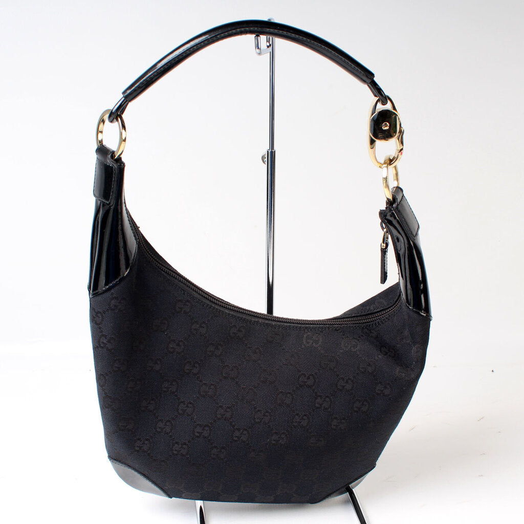 Gucci 001-4158 GG Canvas Hobo Bag