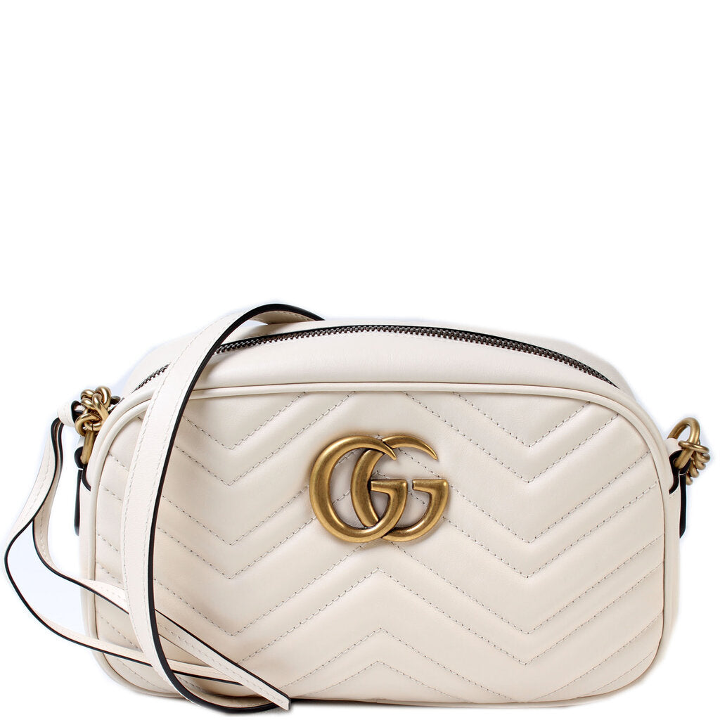 Gucci 447632 Marmont Small Leather Camera Bag