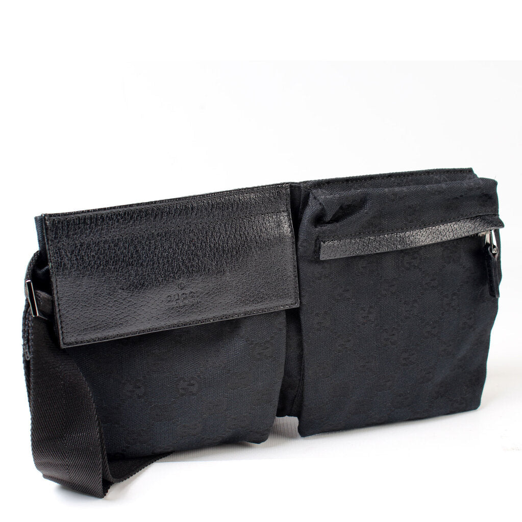 Gucci 28566 Waist Canvas Bag