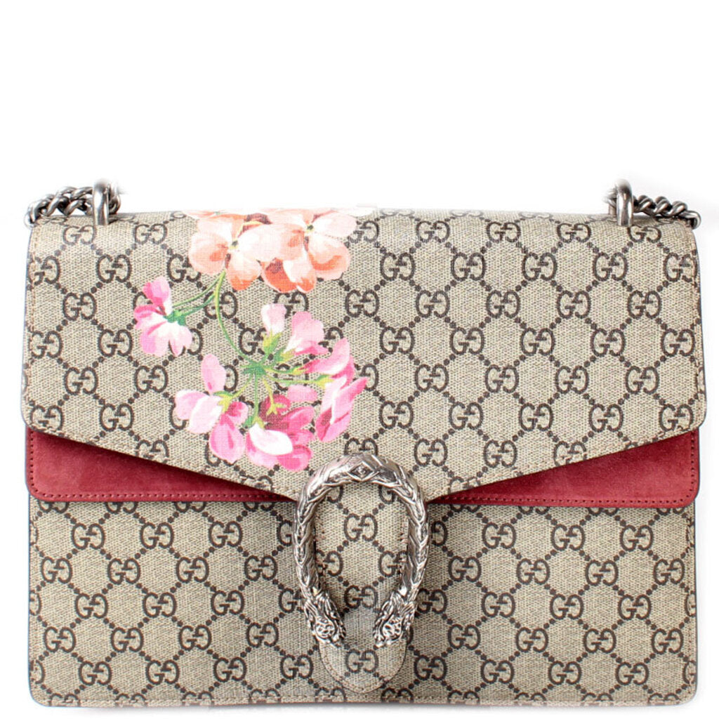 Gucci 400235 Dionysus Blooms Shoulder Medium Bag