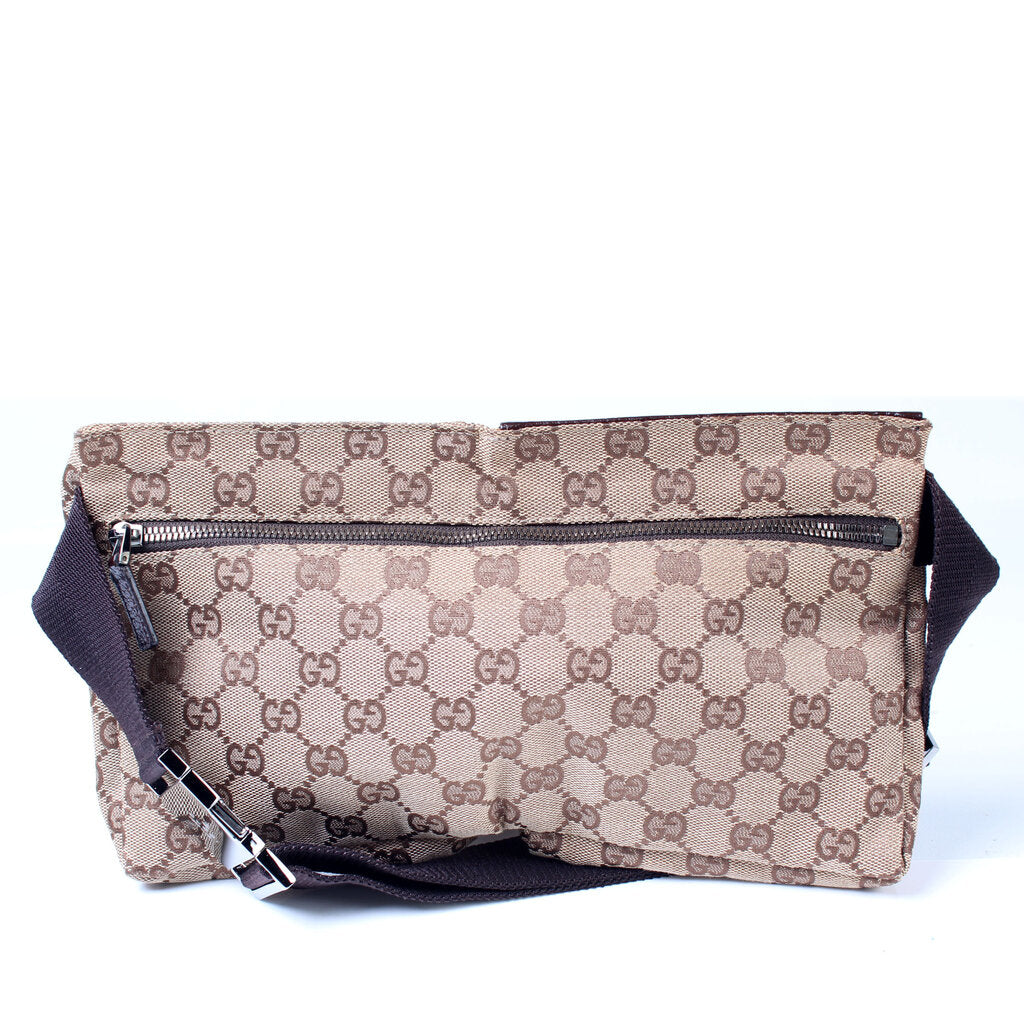 Gucci 28566 Waist Canvas Bag