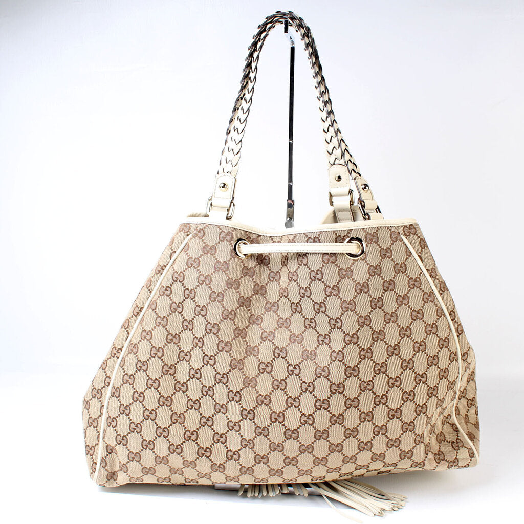 Gucci 170206 Peggy Braided Tote Bag