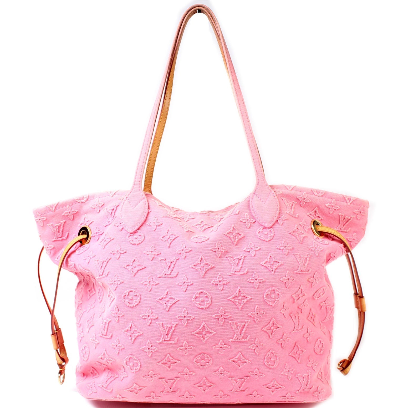 Louis Vuitton Neverfull MM Stone Denim