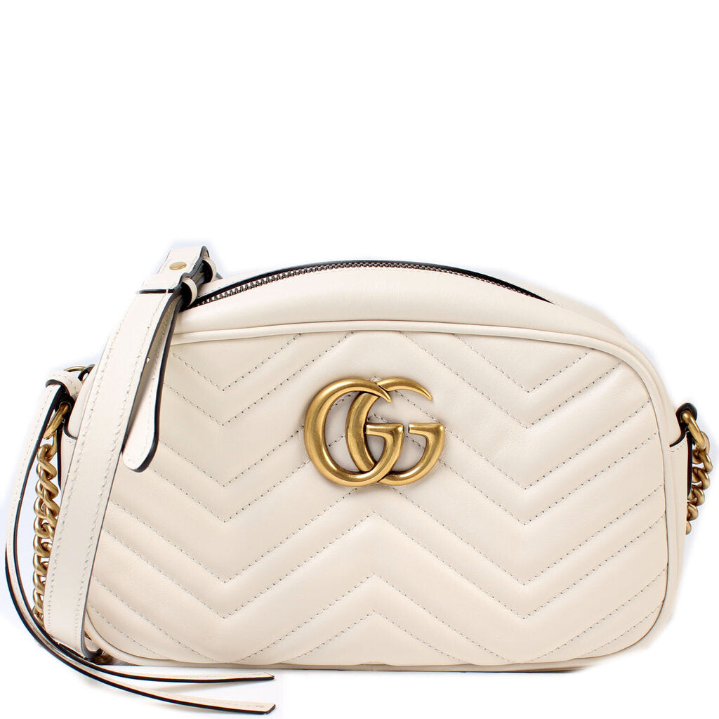 Gucci 447632 Marmont Small Leather Camera Bag