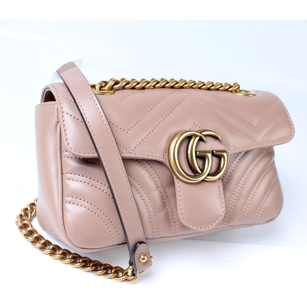 Gucci 446744 Marmont Shoulder Mini Flap Bag